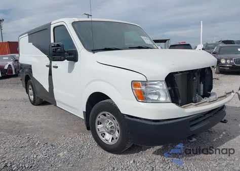 2020 Nissan Nv Cargo Nv2500 Hd Sv Standard Roof V8 from USA, damaged, VIN 1N6AF0KY2LN802348